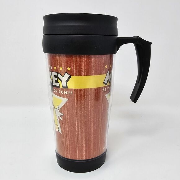 Mickey Mouse Travel Mug Disney Celebrate 75 Years Birthday 2003 Vtg - Picture 3 of 10
